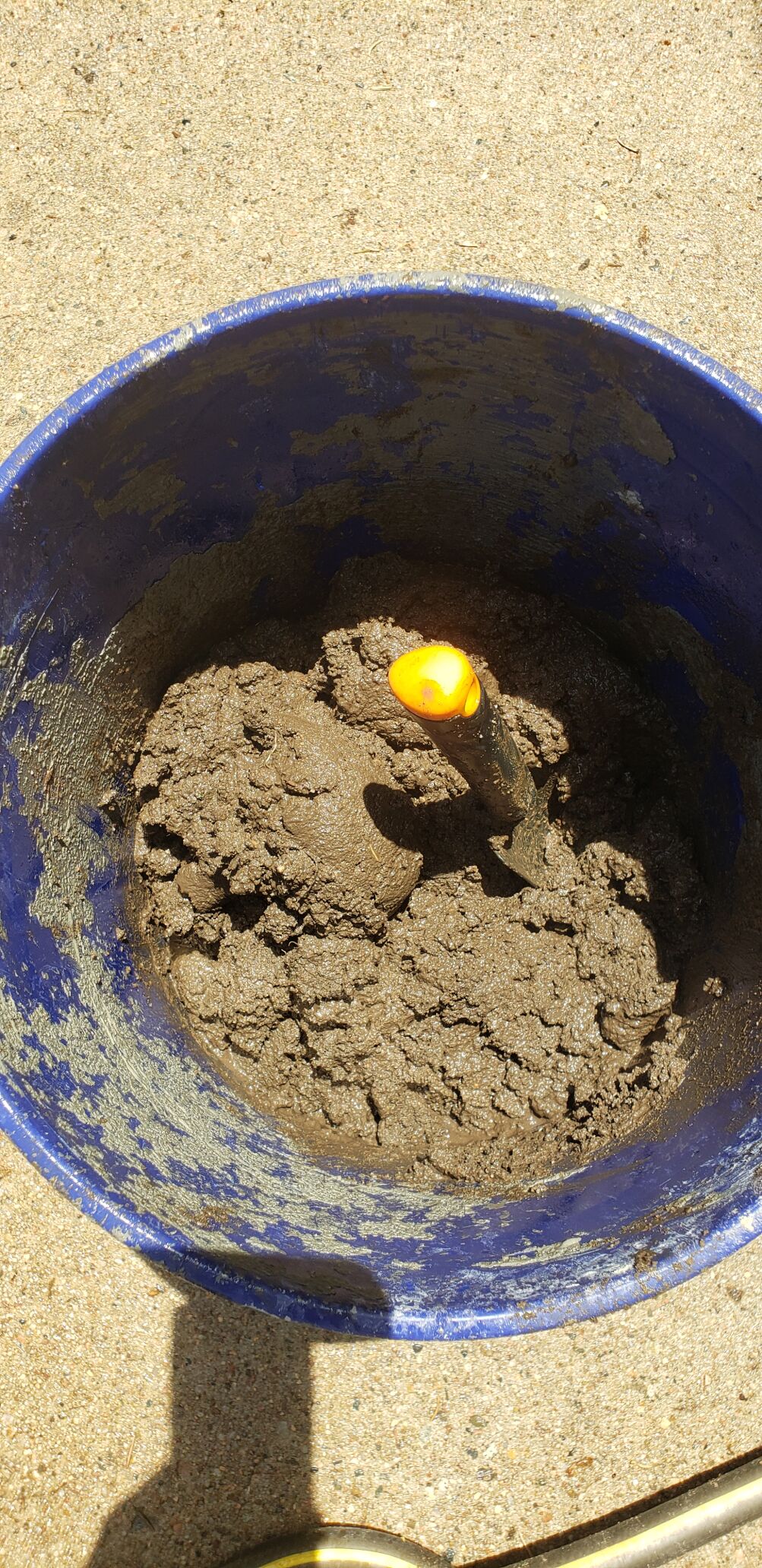 Store-bought mortar, or Colorado dirt?